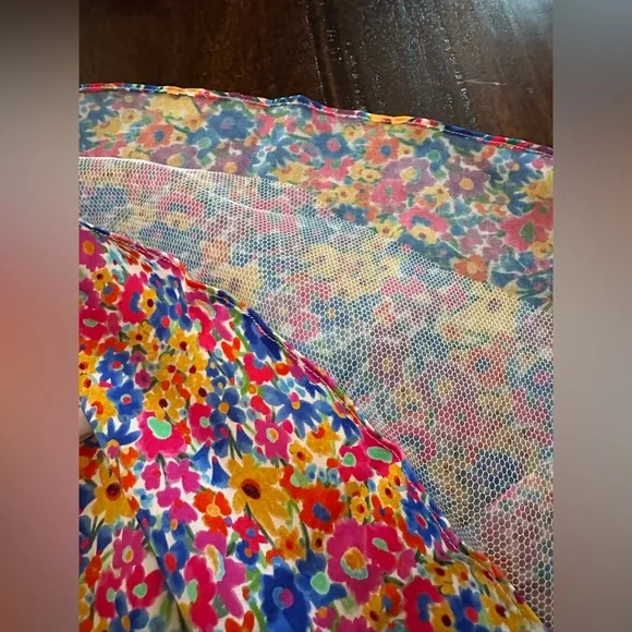 For Love And Lemons “Sasha” Multicolor Strapless Dress - Picture 10 of 13